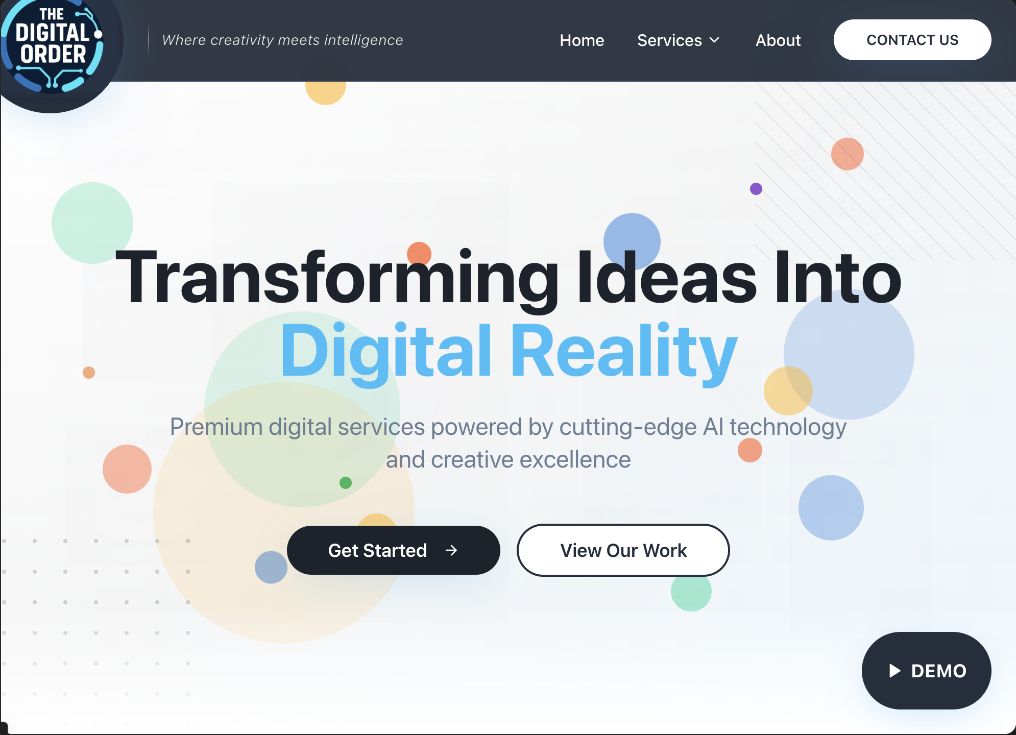 The Digital Order | AI Integration, Web Design & Social Media